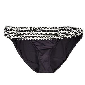 La Blanca Alejandro Shirred Band Hipster Bikini Bottom Sz 14